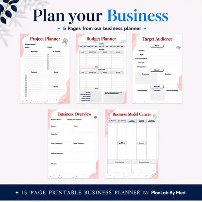 Finally — The Business Planner PDF That Turns Chaos Into Clarity.
